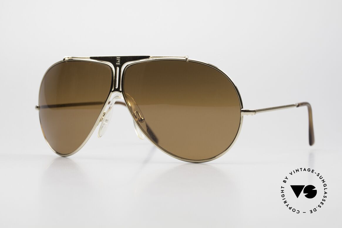 Cebe 0178 Aviator Polycarbonate Lenses, rare & top-quality vintage CEBE aviator sunglasses, Made for Men