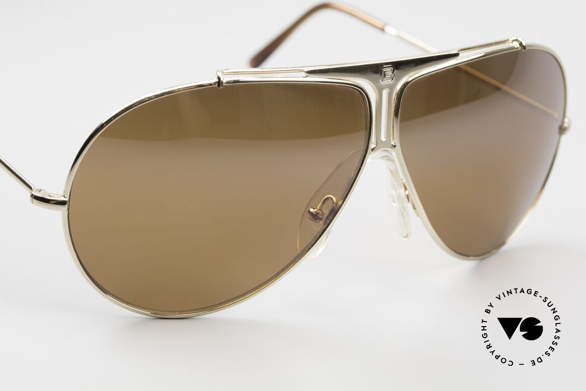 Cebe 0178 Aviator Polycarbonate Lenses, unworn, NOS (like all our 80's CEBE aviator sunglasses), Made for Men