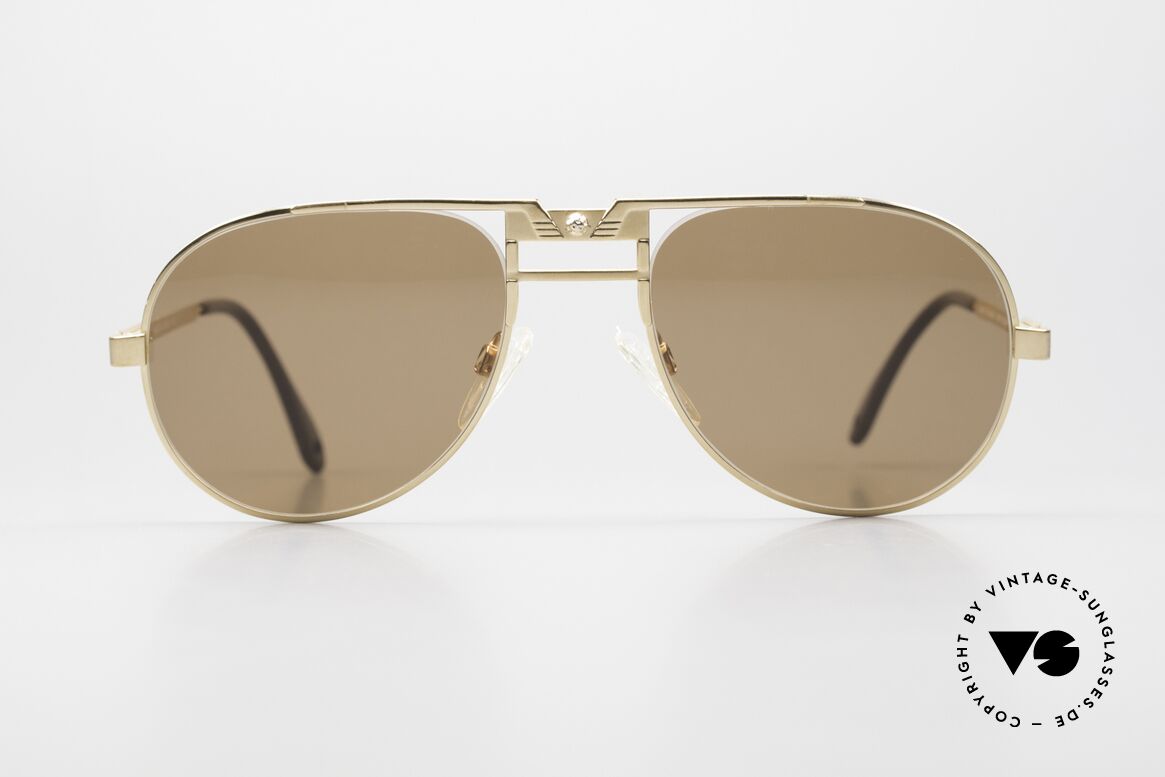 Cazal 750 Golf Edition Titanium Golfer Sunglasses, vintage Cazal glasses for golfing from 1989, Made for Men