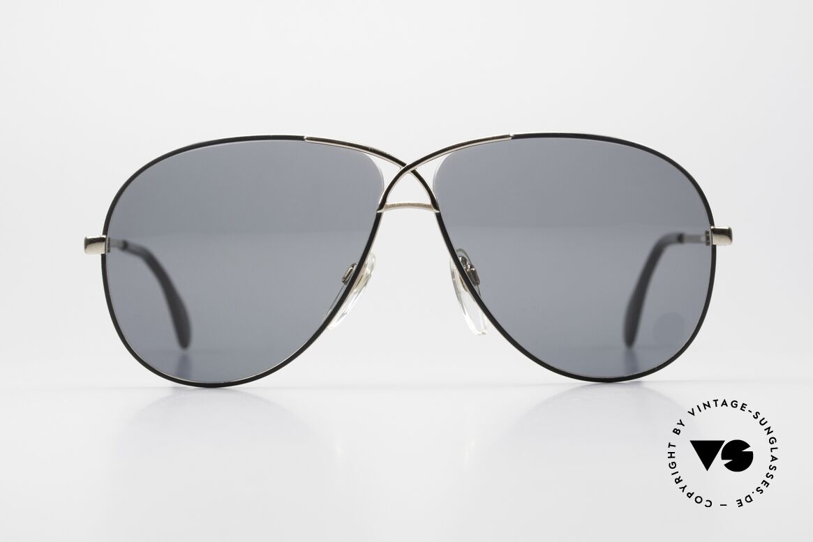 Cazal 728 80's Aviator Sunglasses Large, CAZAL's response to the Ray-Ban 'Large Metal', Made for Men