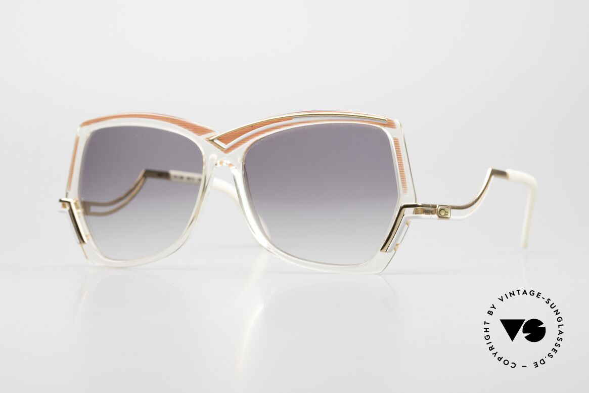 Cazal 178 Extraordinary Sunglasses Lady, lovely Cazal designer sunglasses from the 1980's, Made for Women