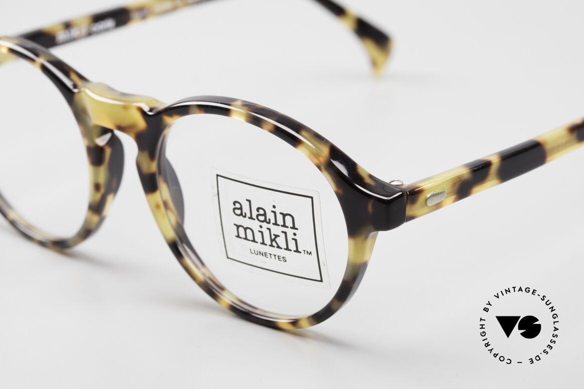 Alain Mikli 6921 / 026 Small Panto Frame Tortoise, handmade TOP-quality (yellow-tortoise colored), Made for Men and Women