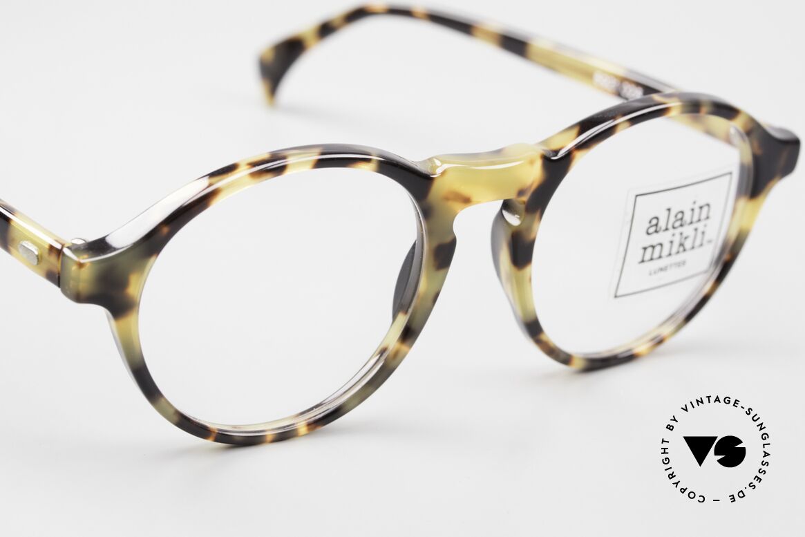 Alain Mikli 6921 / 026 Small Panto Frame Tortoise, never worn (like all our vintage Alain Mikli specs), Made for Men and Women