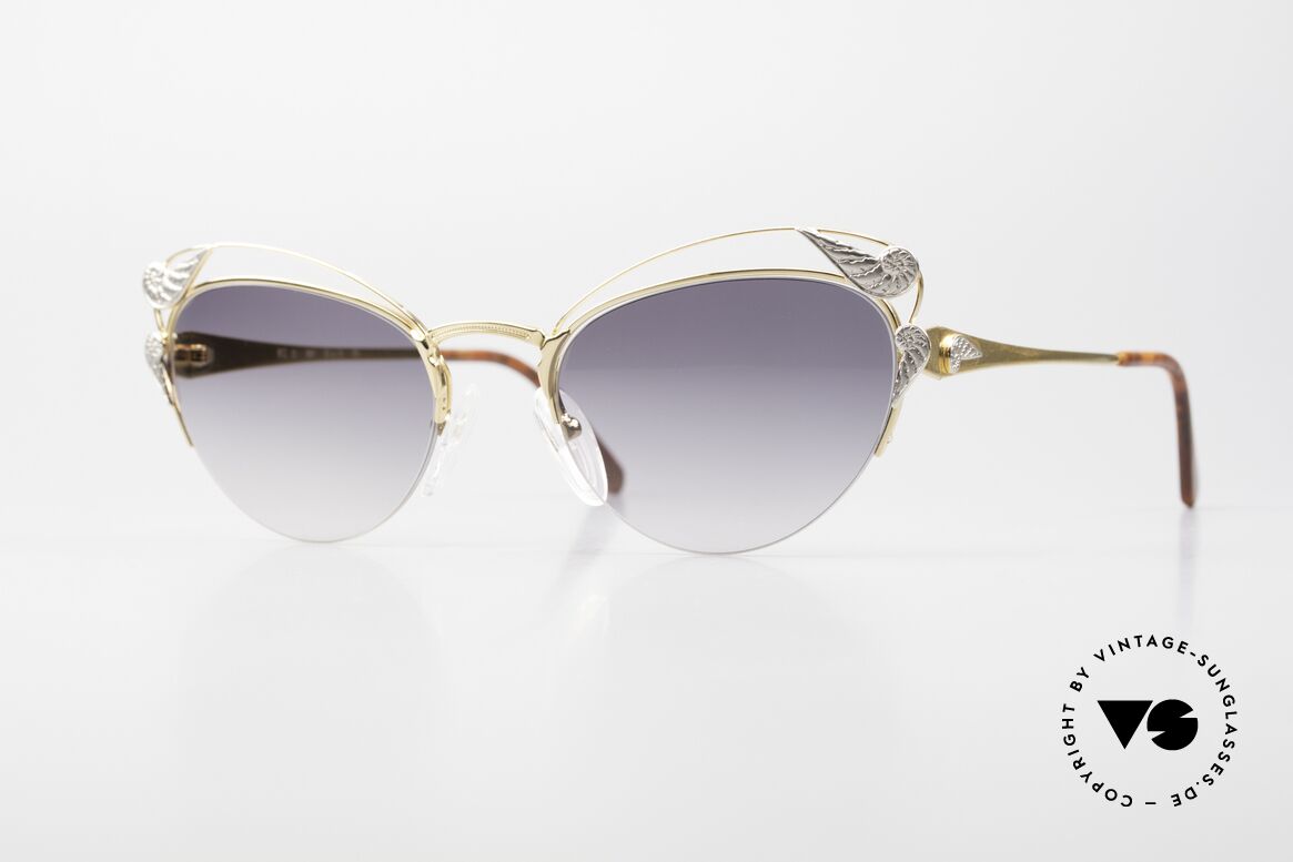 Essilor 812 Nautilus Ladies 80's Sunglasses, enchanting vintage ladies 80's sunglasses by Essilor, Made for Women