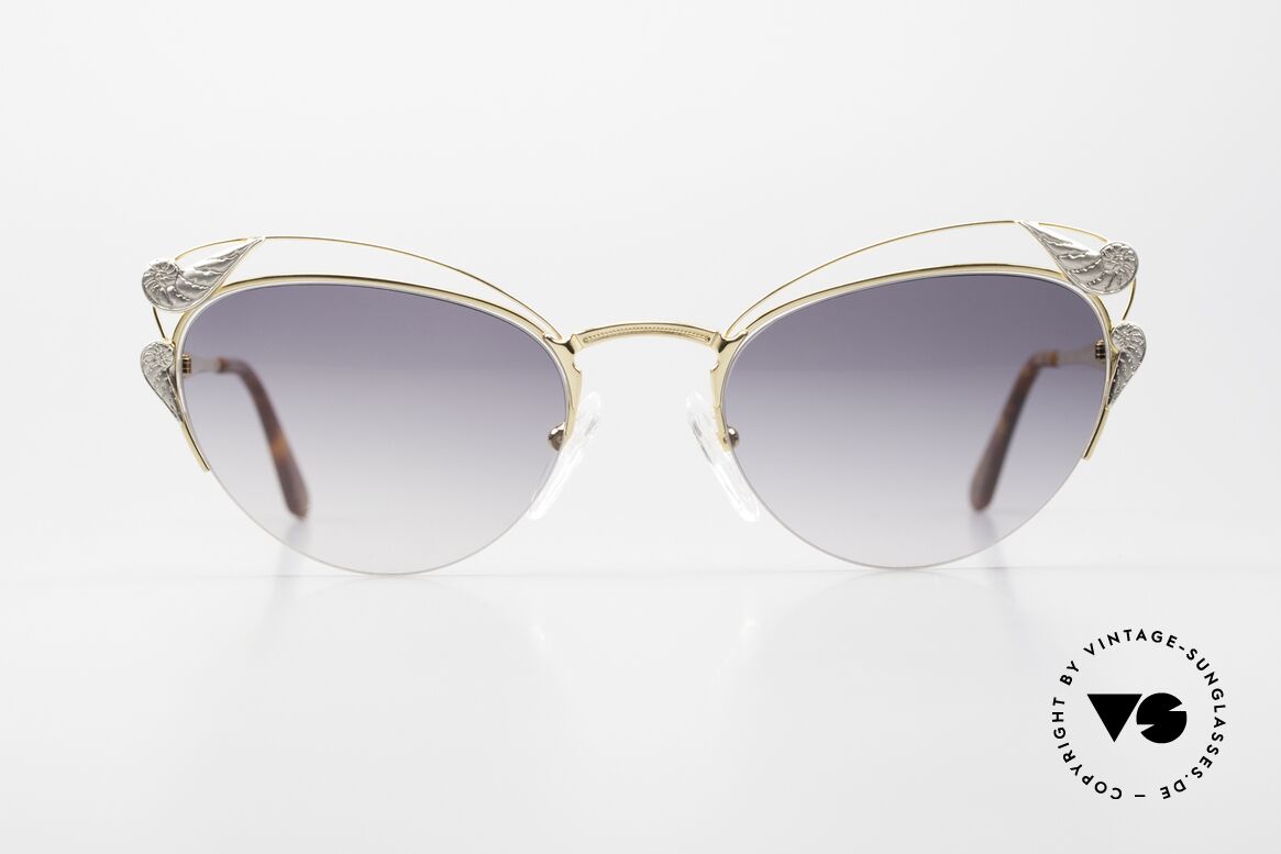 Essilor 812 Nautilus Ladies 80's Sunglasses, the NAUTILUS MUSSEL stands for the golden ratio!, Made for Women