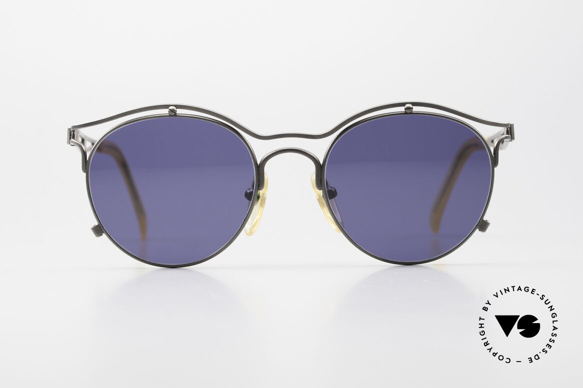 Jean Paul Gaultier 56-2174 Panto Style 90's Sunglasses, panto sunglass' design interpreted by Jean P. Gaultier, Made for Men and Women