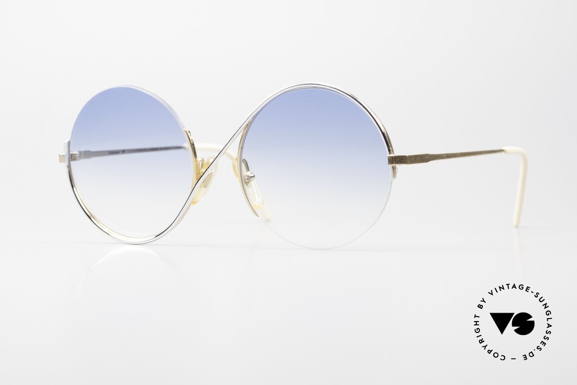 Casanova FC9 Art Frame And Collector's Item, glamorous Casanova sunglasses from around 1985, Made for Women