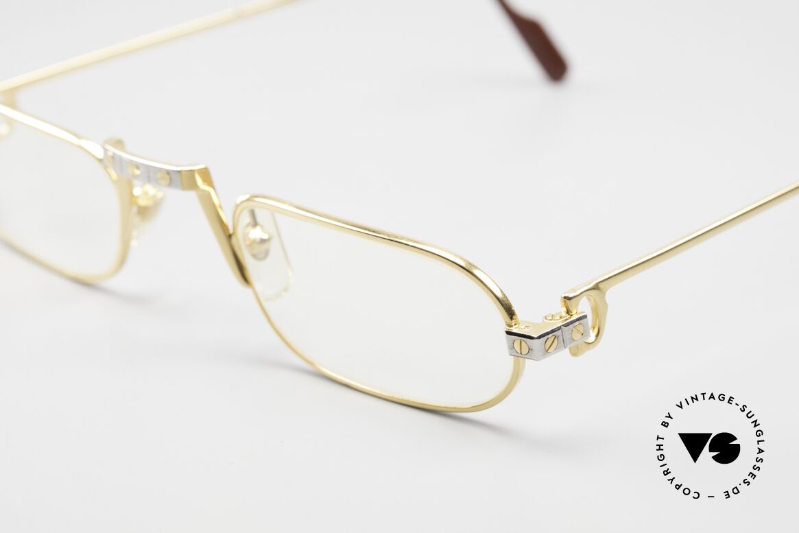 Cartier Demi Lune Santos Limited Luxury Reading Glasses, LIMITED edition in size 50-26, 145 (bigger than the others), Made for Men