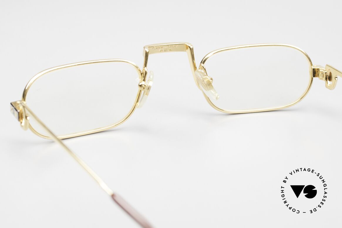 Cartier Demi Lune Santos Limited Luxury Reading Glasses, Size: medium, Made for Men