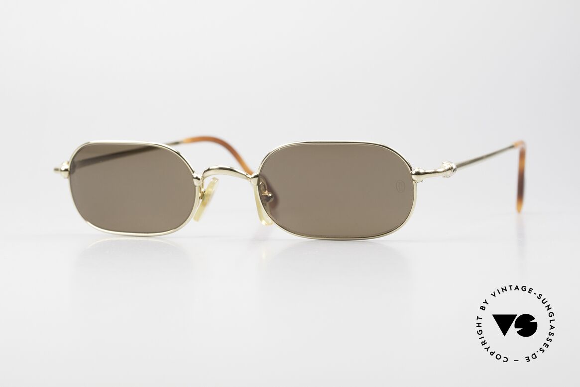 Cartier Orfy - M 90's Luxury Sunglasses Square, square vintage CARTIER sunglasses from the late 90's, Made for Men and Women