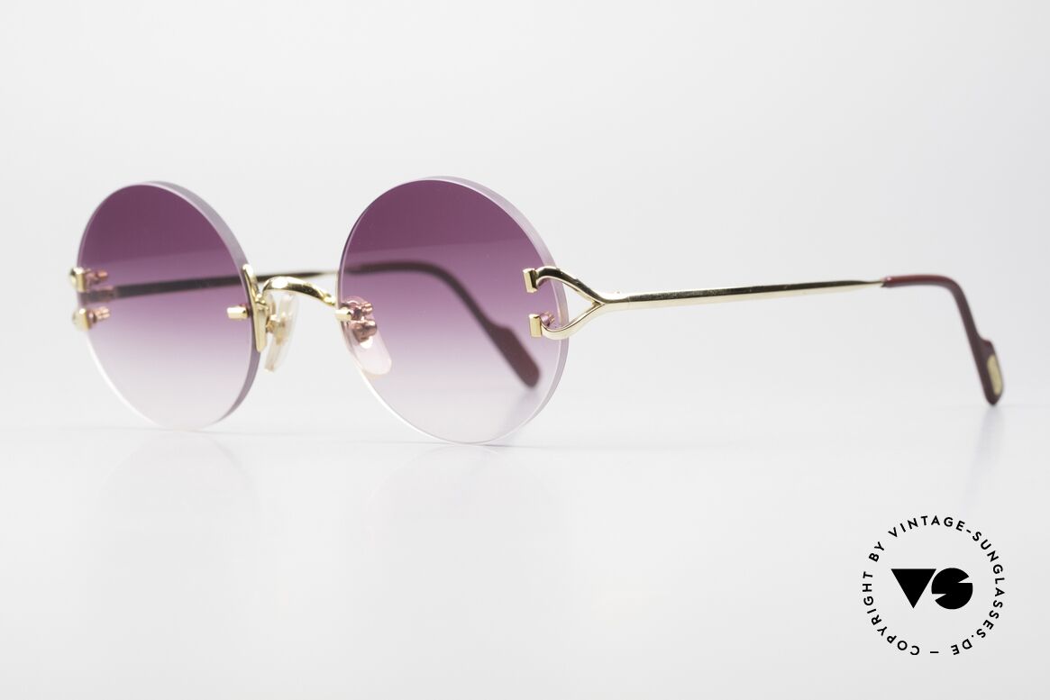 Cartier Madison Limited One Of A Kind Purple Customized, ONE OF A KIND; customized with purple sun lenses, Made for Men and Women