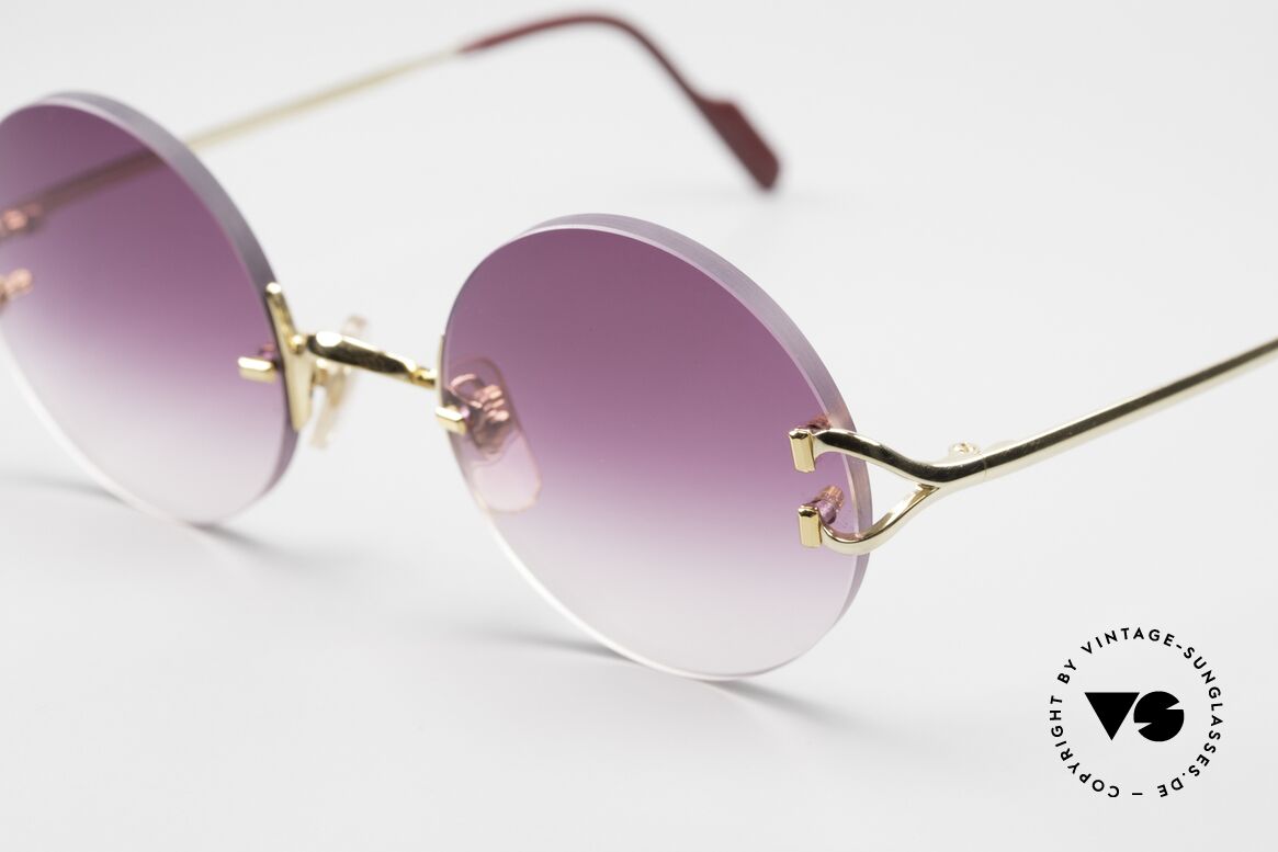 Cartier Madison Limited One Of A Kind Purple Customized, you will not find a second pair anywhere in the world, Made for Men and Women