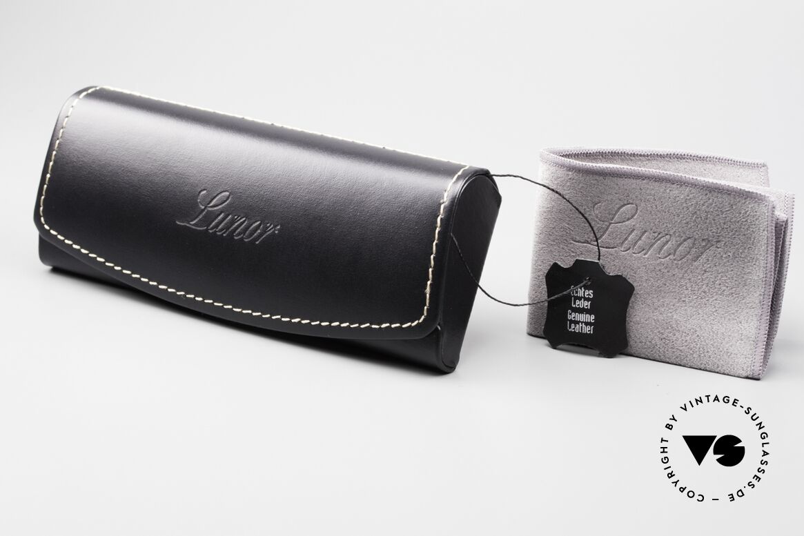 Lunor Leather Case Black With Presentation Or Gift Box, including a limited gift or presentation box, collectible!, Made for Men and Women