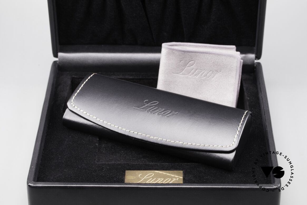 Lunor Leather Case Black With Presentation Or Gift Box, suitable for various Lunor models; BUT ..., Made for Men and Women