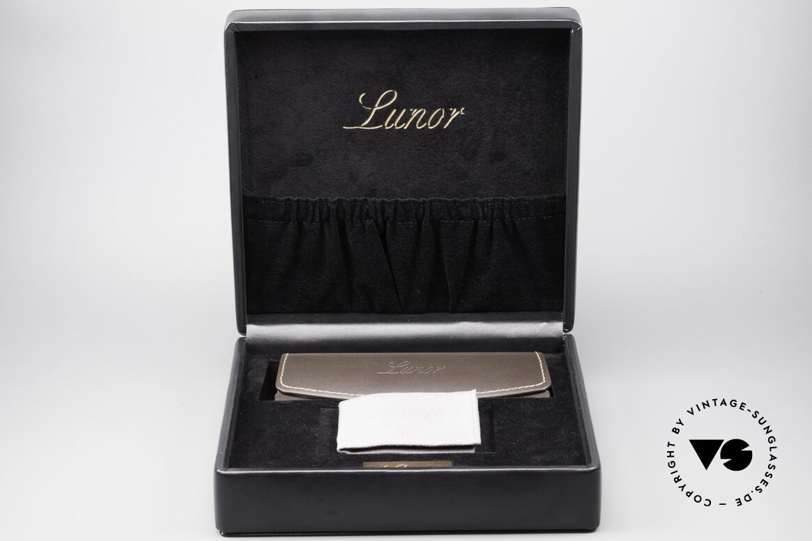 Lunor Leather Case Brown With Gift Or Presentation Box, genuine leather Lunor case; very noble and high quality, Made for Men and Women