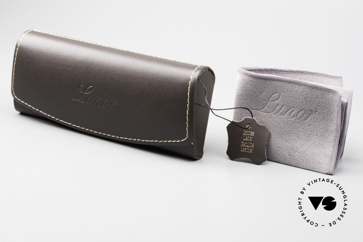 Lunor Leather Case Brown With Gift Or Presentation Box, including a limited gift or presentation box, collectible!, Made for Men and Women