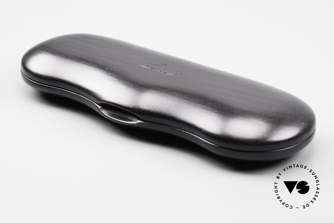 Lunor Wooden Folding Case - B Black Wood Case In Size B, Lunor wooden case, folding case, solid wood in black, Made for Men and Women