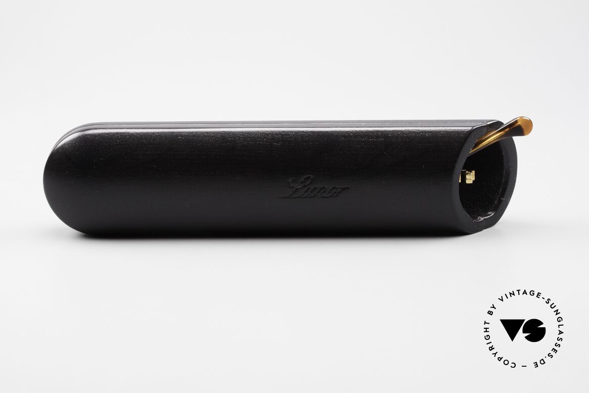 Lunor Wooden Sliding Case - A Wood Case Black In Size A, unused wooden case: noble, unique, unmistakably Lunor, Made for Men and Women
