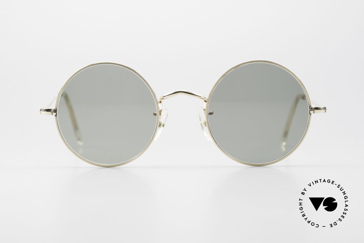 Algha Round Eye 44/20 Round 70's Sunglasses England, old vintage eyeglass-frame by Algha, UK Optical, Made for Men and Women