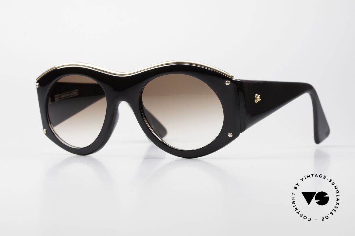 Christian LaCroix 7316 Rare XXL 90's Shades Women, oversized 1990's designer sunglasses by C. LaCroix, Made for Women