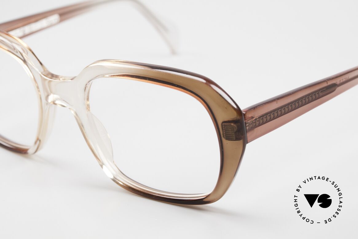 Metzler 4320 Xlarge 70's Men's Eyeglasses, clear-brownish coloring (characteristically for the 70's), Made for Men