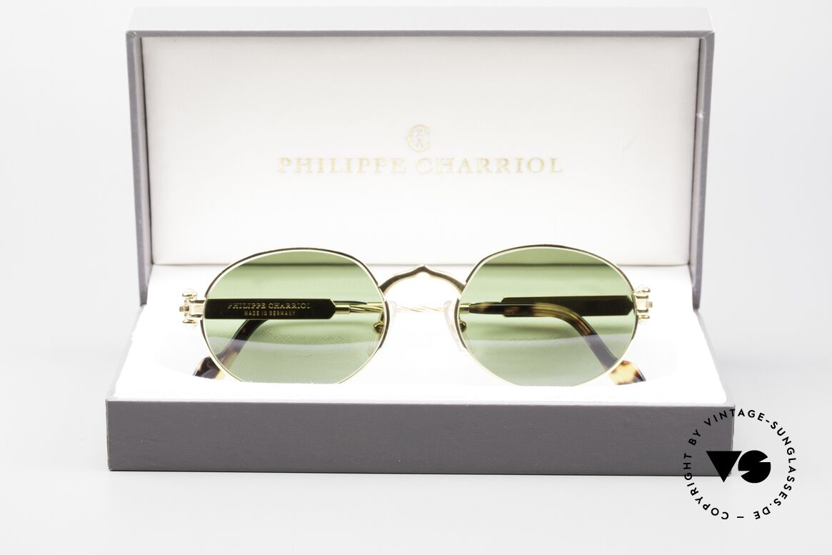 Philippe Charriol 91CP Oval 80's Luxury Sunglasses, Size: medium, Made for Men and Women
