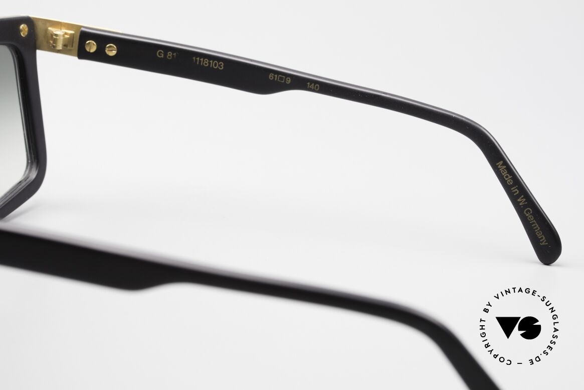 Alpina G81 Rare 80's Shades 24ct Gold Plated, old 1980's rarity incl. orig. packing; collector's item!, Made for Men and Women