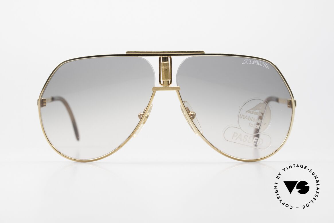 Alpina CM4 Quattro West Germany 80's Sunglasses, ultra-RARE sunglasses by ALPINA from 1988, Made for Men