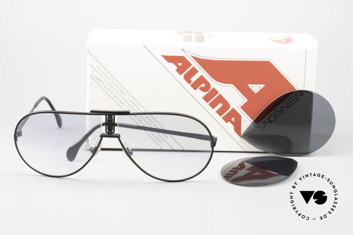 Alpina Quattro Rare XL Aviator Sunglasses 80's, Size: extra large, Made for Men