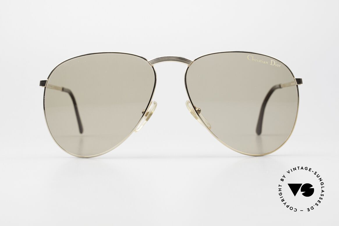 Christian Dior 2252 Extraordinary 1980's Shades, sophisticated modified pilot's sunglasses from 1983, Made for Men