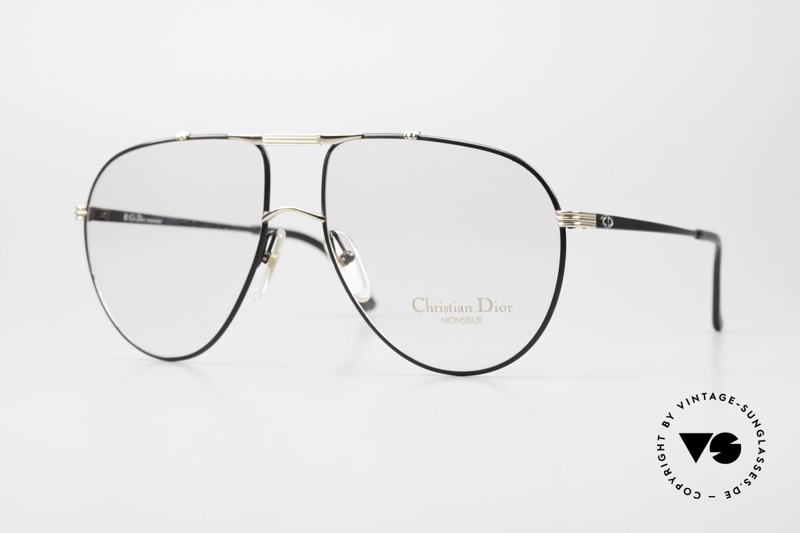 Christian Dior 2248 XXL 80's Eyeglasses For Men, noble frame of the "Monsieur"-series by Christian Dior, Made for Men