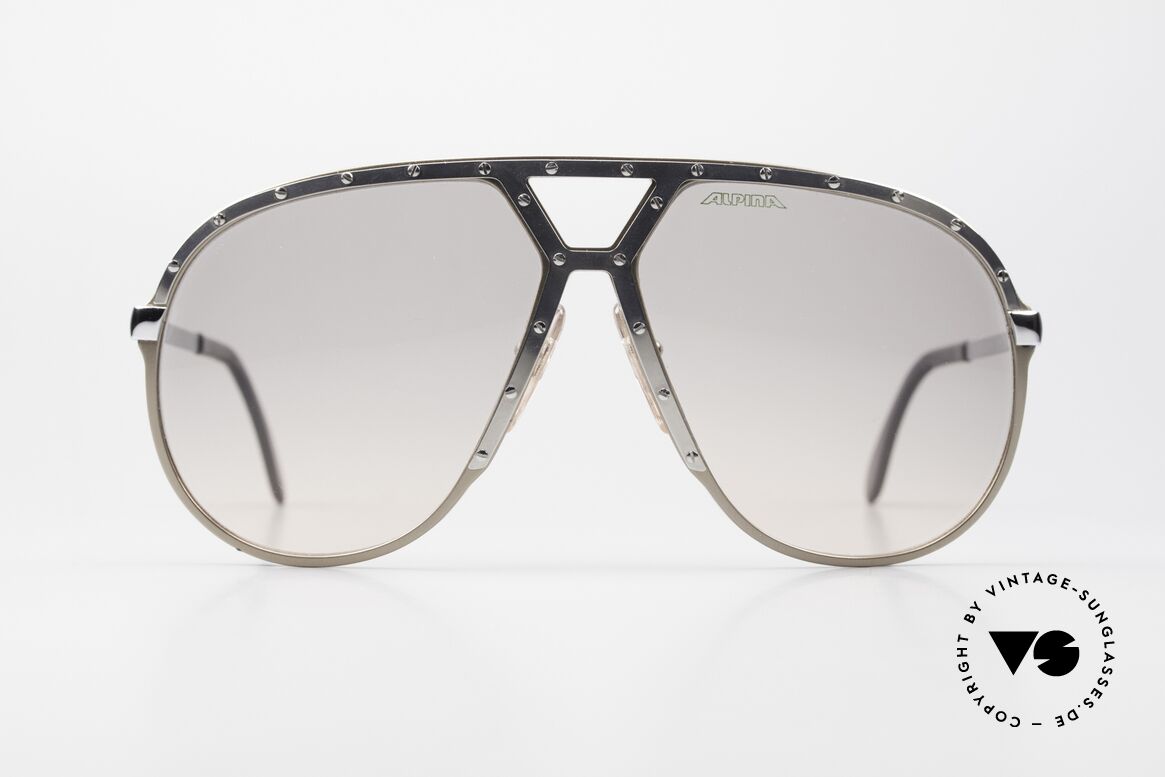Alpina M1 Ultra Rare Aviator Sunglasses, M1 = the most wanted vintage model by ALPINA, Made for Men