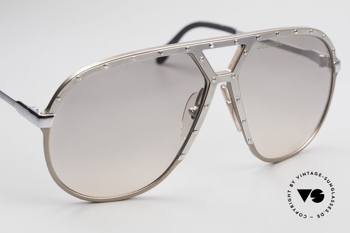 Alpina M1 Ultra Rare Aviator Sunglasses, NOS, unworn rarity: sought-after collector's item, Made for Men