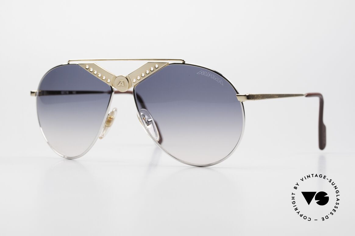 Alpina M52 Rare 80's Aviator Shades, ultra rare Alpina aviator sunglasses from the 1980's, Made for Men