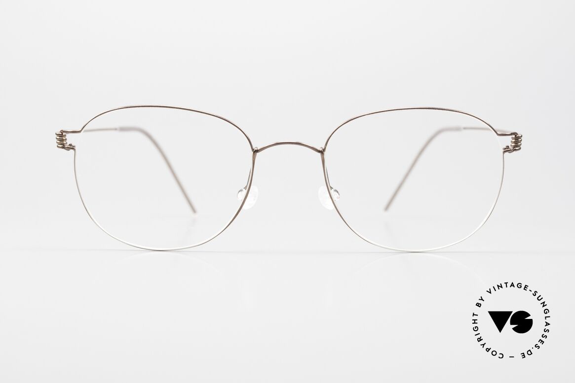 Lindberg Robin 51 Air Titan Rim Square Panto Women & Men, mod. Robin in size 51-20, temple length 145, col. PU12, Made for Men and Women