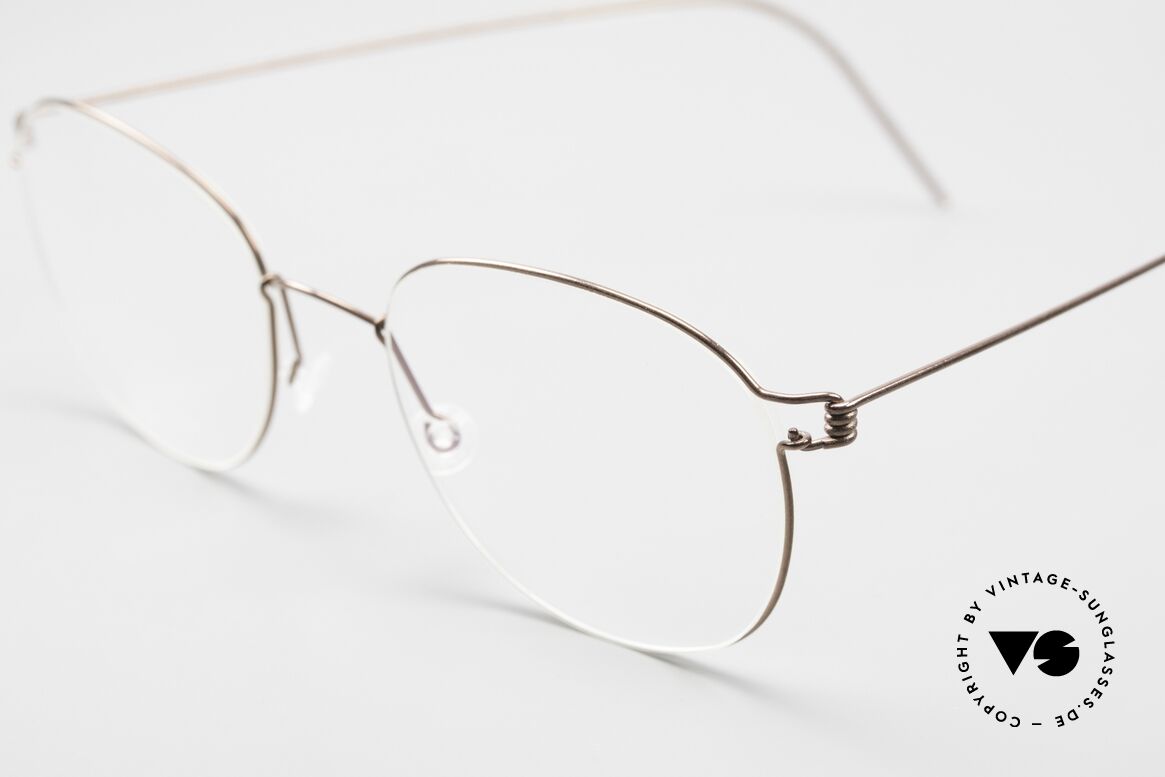 Lindberg Robin 51 Air Titan Rim Square Panto Women & Men, suitable as women's glasses or men's glasses; timeless!, Made for Men and Women