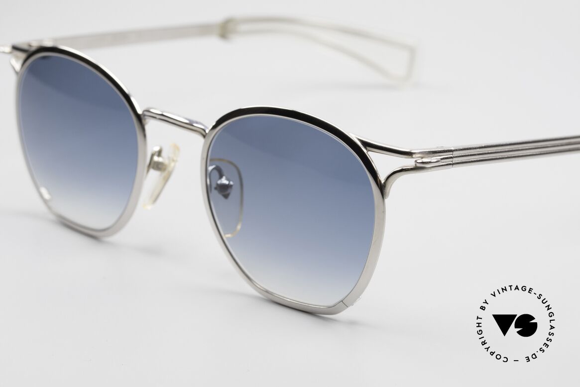 Jean Paul Gaultier 56-0105 Square Panto Designer Frame 90's, incredible craftsmanship (monolithic), built to last, Made for Men