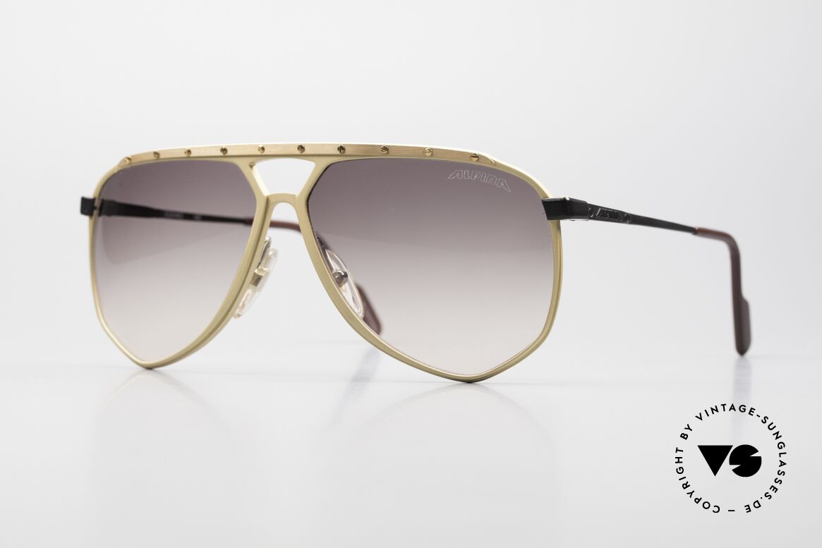 Alpina M1/4 Rare West Germany Sunglasses, M1/4 - the modification of the legendary ALPINA M1, Made for Men