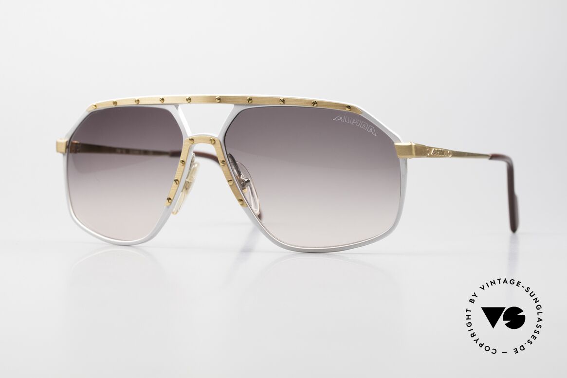 Alpina M6 Old Vintage 80's Sunglasses, legendary true vintage sunglasses: the Alpina M6!, Made for Men and Women