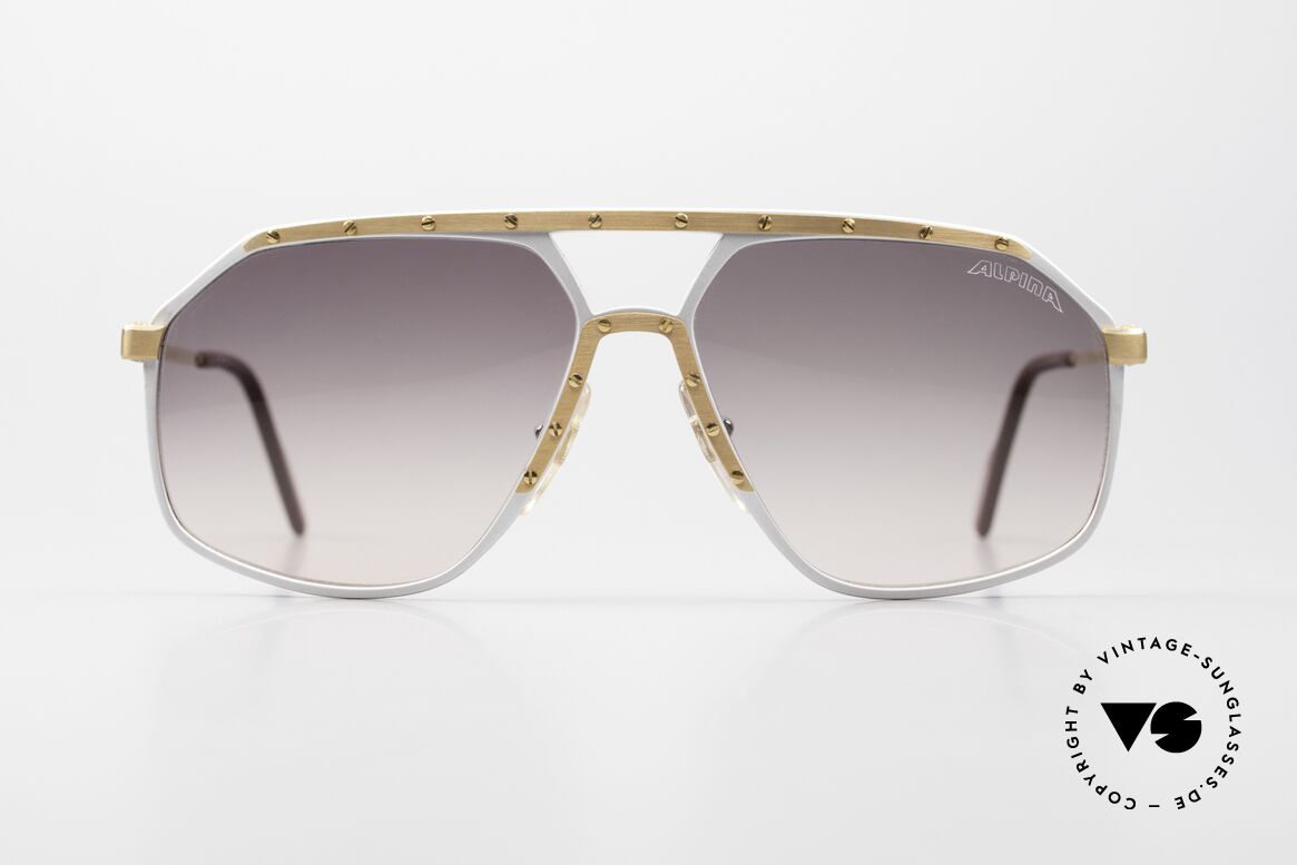 Alpina M6 Old Vintage 80's Sunglasses, West Germany sunglasses: made from 1987 to 1991, Made for Men and Women