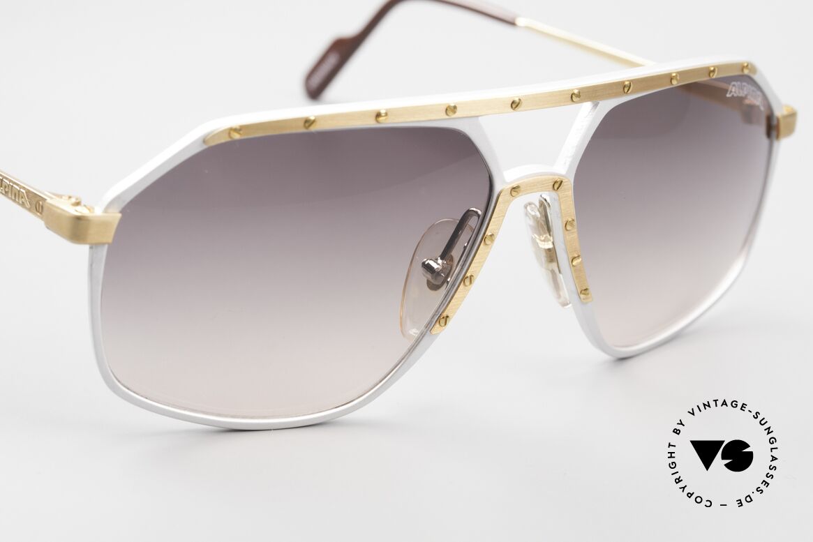 Alpina M6 Old Vintage 80's Sunglasses, never worn; comes with full original Alpina packing, Made for Men and Women