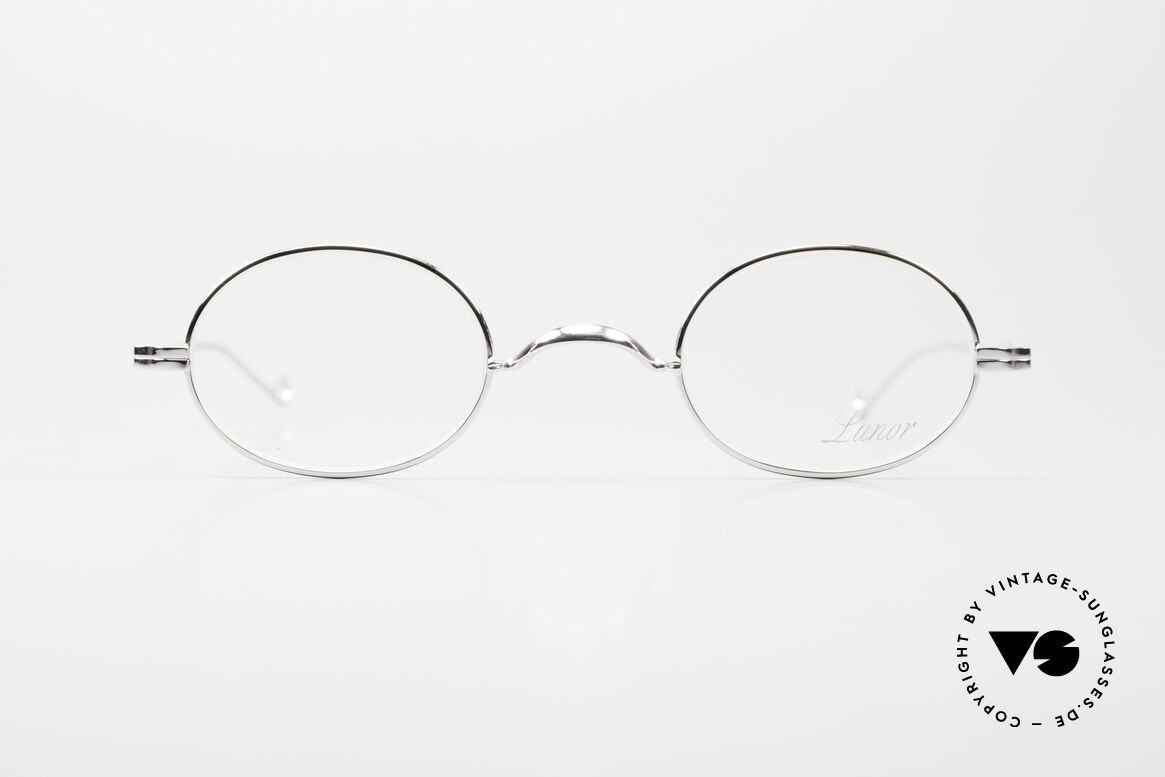 Lunor II 10 Frame Platinum Plated PP, platinum-plated frame (coated with a protection lacquer), Made for Men and Women