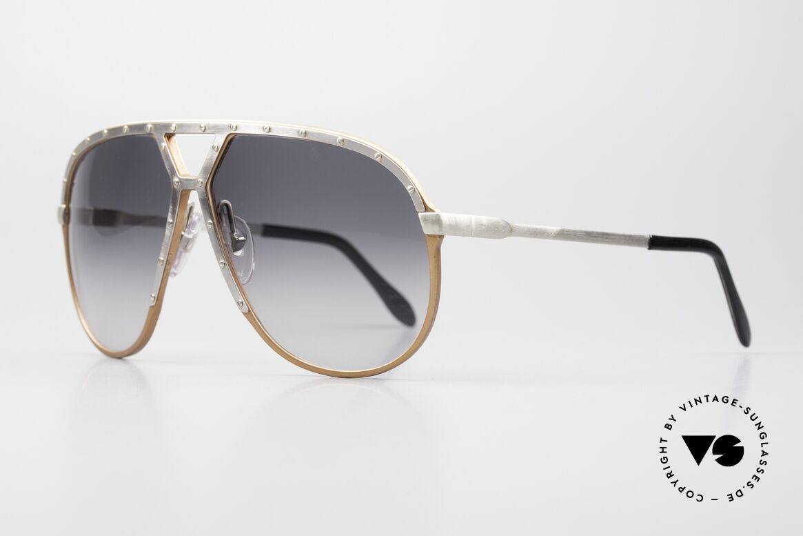 Alpina M1 Antique-Silver Peach Edition, antique silver ornamental cover, screws, temples, Made for Men