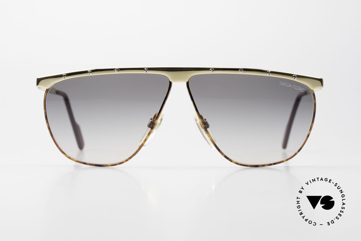Alpina Targa Florio 35 80's Rallye Shades Gold Plated, named after the famous rallye 'Targa Florio' (Sicily), Made for Men and Women