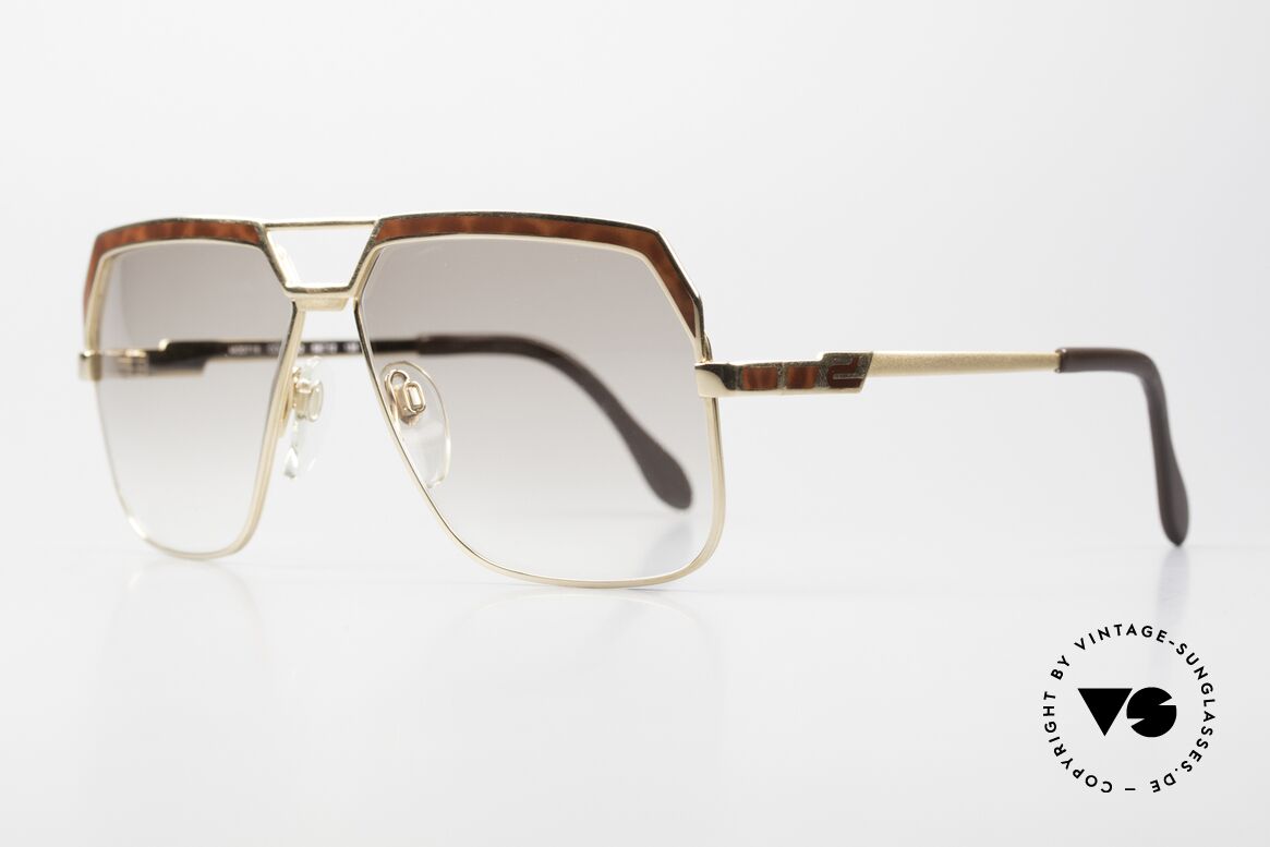 Cazal 719 Rare Old 80's Frame Gold Plated, just 'old school', more 'vintage' is not possible, Made for Men