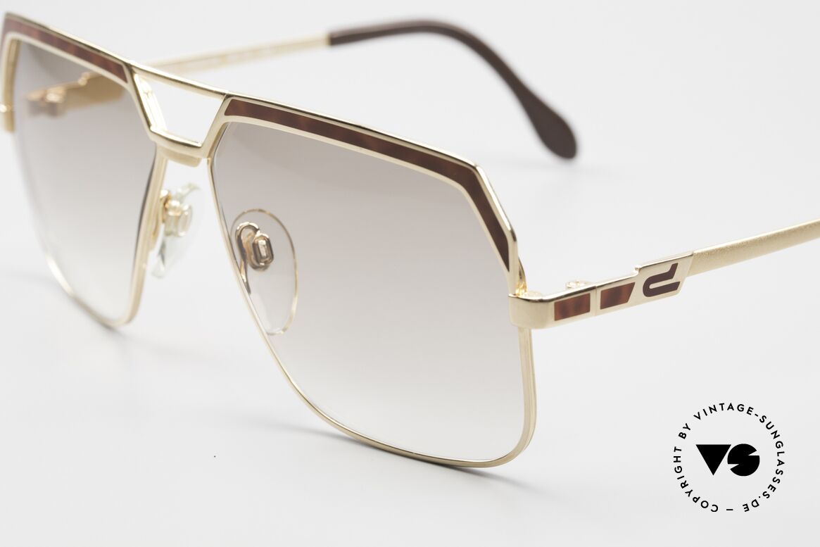 Cazal 719 Rare Old 80's Frame Gold Plated, one of the rarest models of the CAZAL 700 series, Made for Men