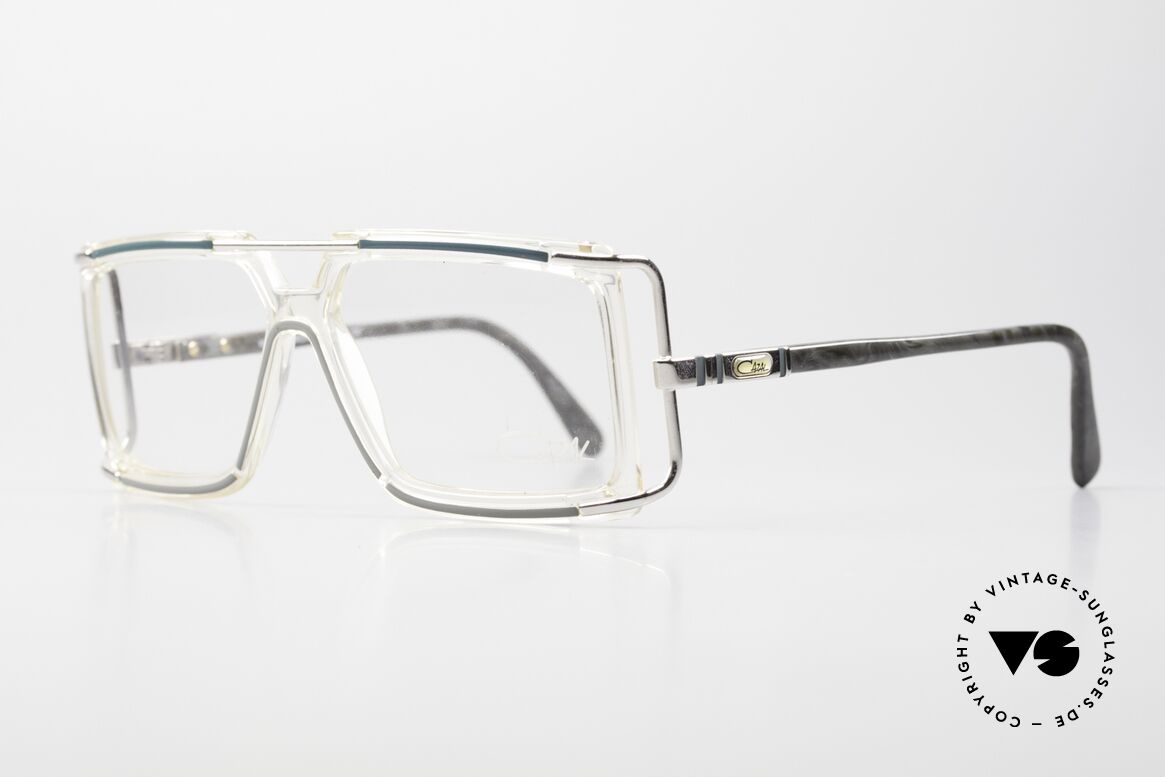 Cazal 638 80's Hip Hop Eyeglass Frame, old school frame - a 'must have' in size 58-12, 135, Made for Men and Women