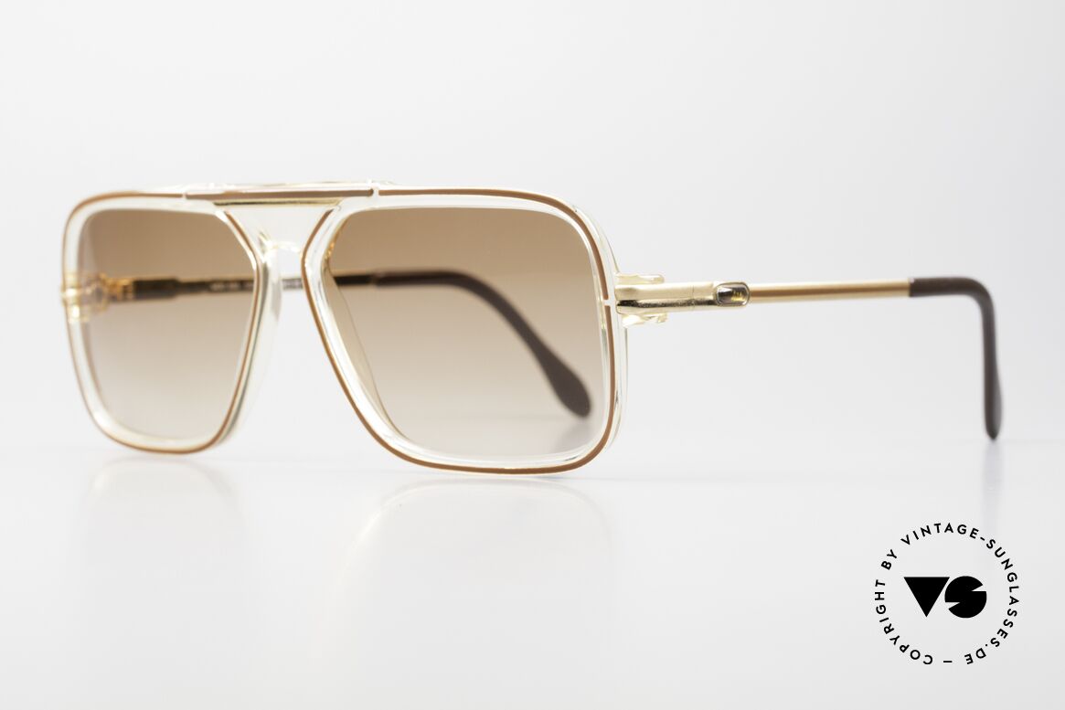 Cazal 630 80's Hip Hop Frame Gold Plated, a true rarity & hard to find (collector's item), Made for Men