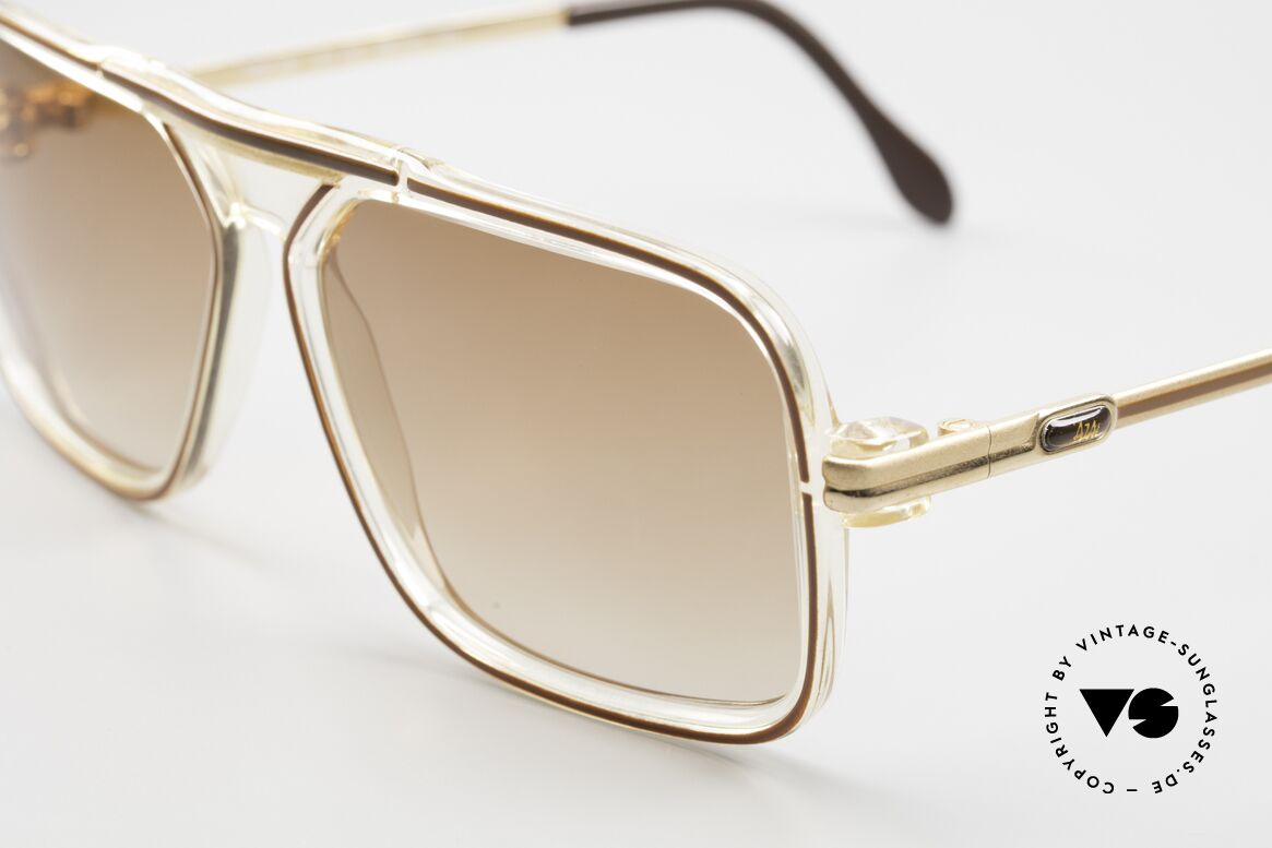 Cazal 630 80's Hip Hop Frame Gold Plated, part of the US Hip Hop scene in the early 80's, Made for Men