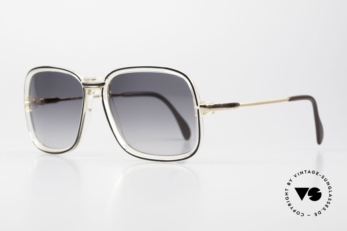 Cazal 629 Old 80's Hip Hop Sunglasses, massive frame by famous Mr. Cari Zalloni (CAZAL), Made for Men